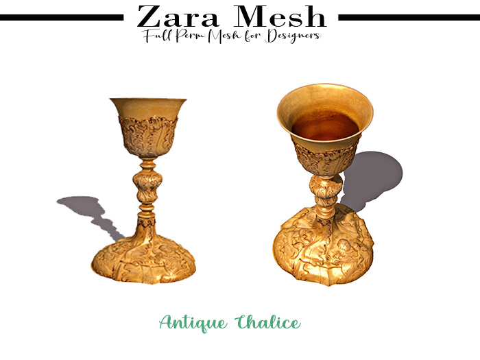 ZM - Antique Chalice - FULL PERM MESH