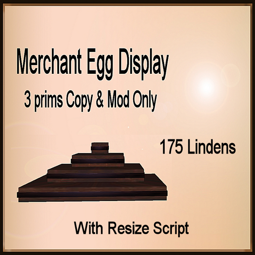 Mechant Egg Display