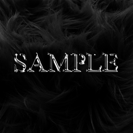 Zoy Texture [ Fur Shag Black 2 ]