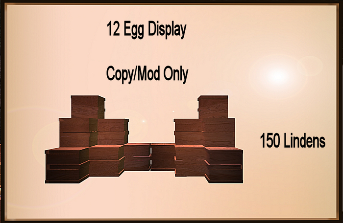 12 Egg Display
