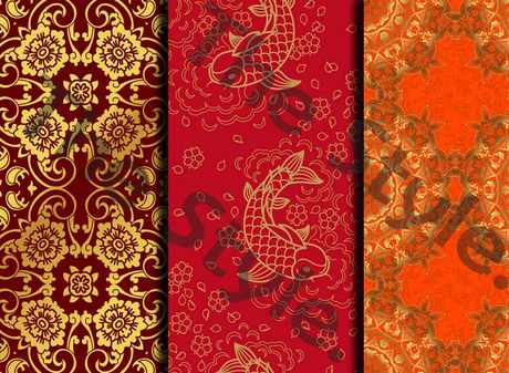 Second Life Marketplace - Asia Chinese Zhou Pattern Texture seamless