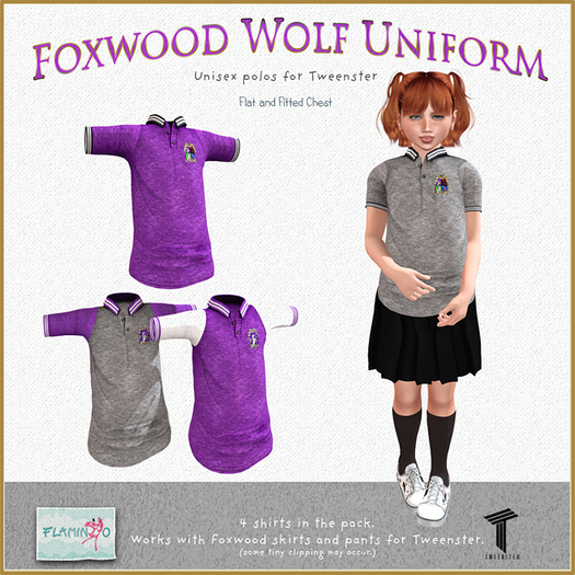 F} Foxwood Tweenster Wolf Polo