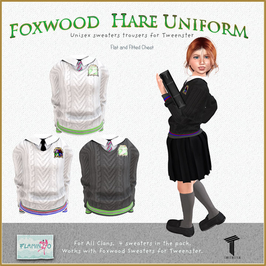 F} Foxwood Tweenster Sweaters Hare