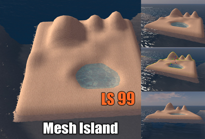 Mesh Island, Ground or Sky Platform
