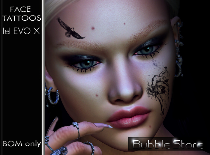 Bubble - LeL EvoX Face Ballerina BOM Tattoo