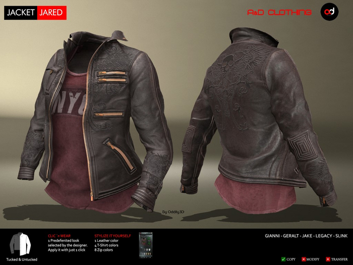 A&D Clothing - Jacket -Jared- Coffee