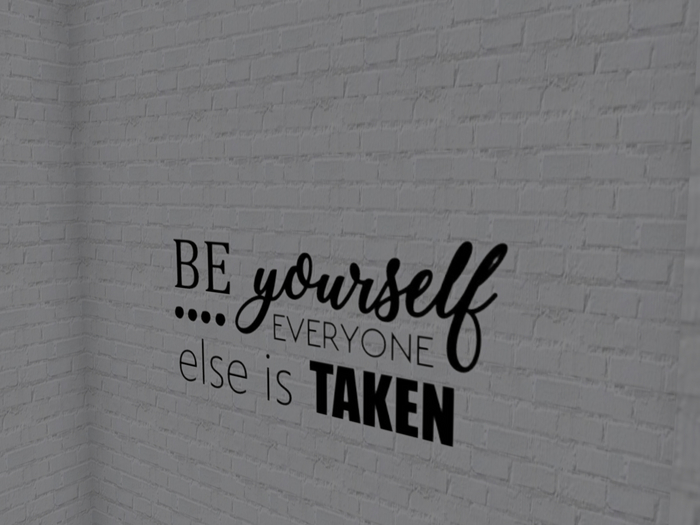 Be Yourself Wall Decor