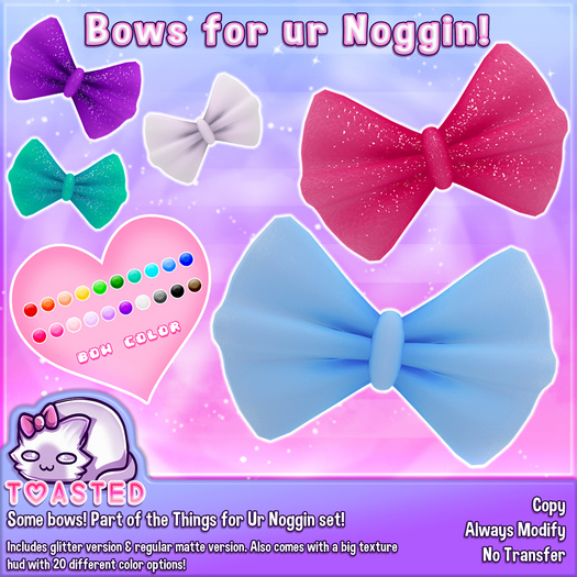 TOASTED // Things 4 ur Noggin Series - BOW