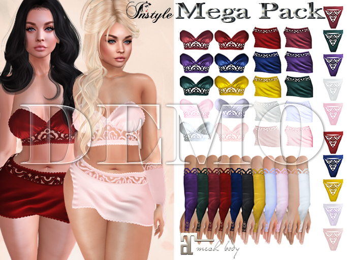 InStyle- Full Set Aisha HUD color -Maitreya-DEMO