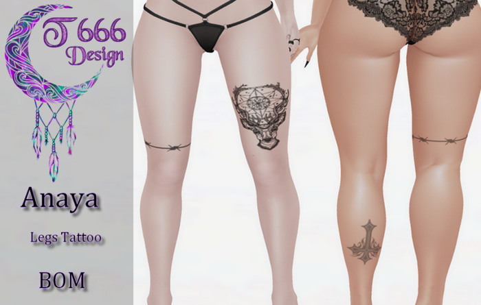 - Anaya Legs Tattoo -