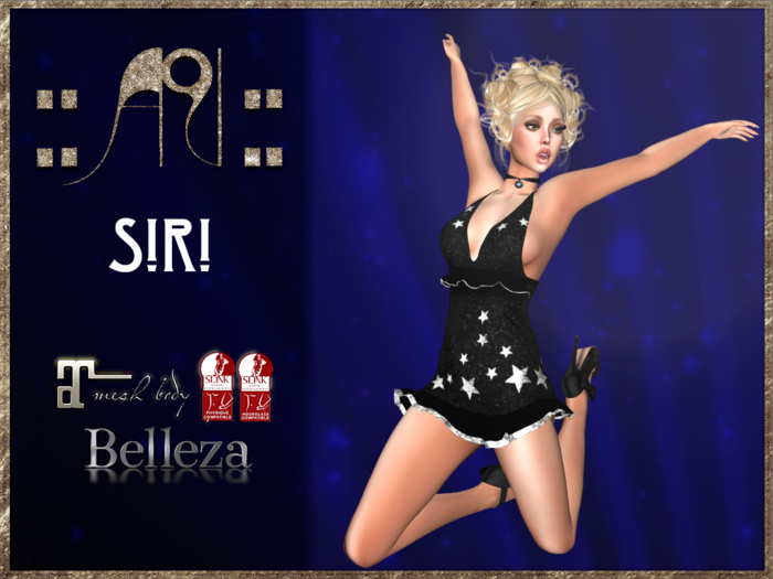 ::AU:: SIRI MINI DRESS DEMO