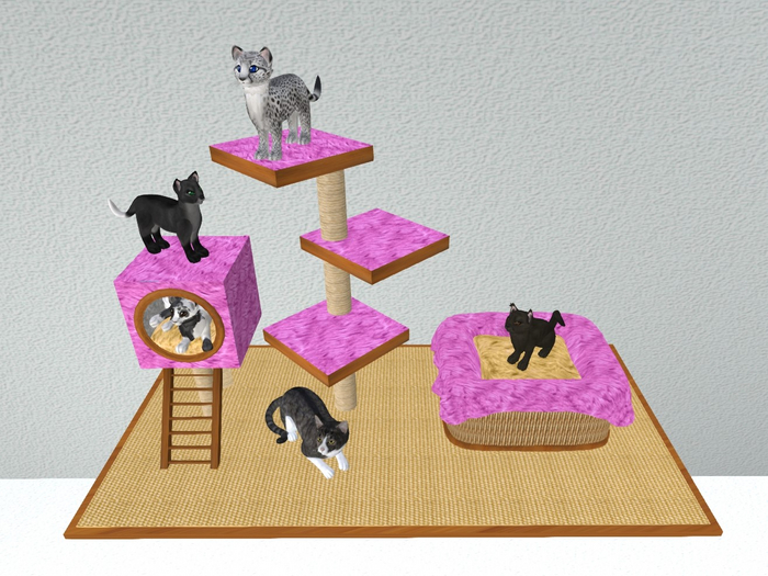 Cat Tree with Bed, Kitten Tree, Cat Condo, Scratching Post(Update 2022)