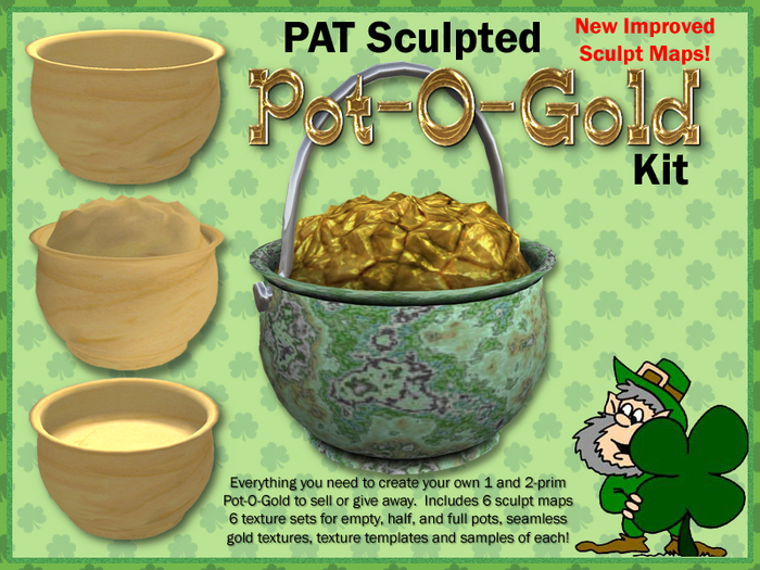 (PAT Sculpted Pot-O-Gold Kit)