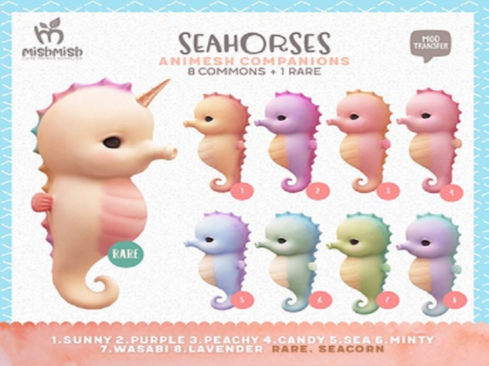 MishMish - Seahorse - Candy [Boxed]