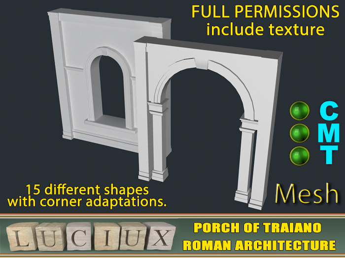 PORCH OF TRAIANO - ROMAN ARCHITECTURE