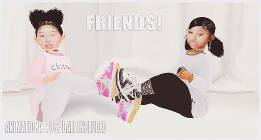 Friends! Youth Pose (Add Only)