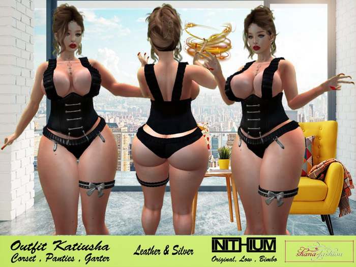 Outfit Katiusha _ Leather & Silver Demo