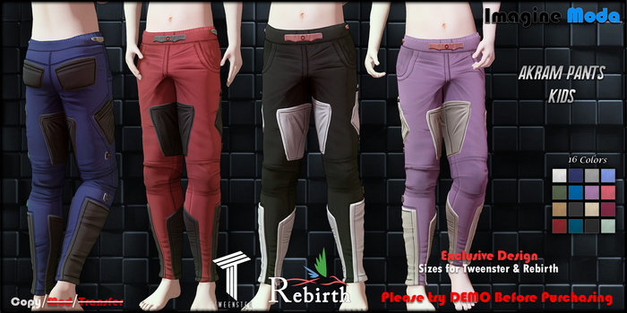 -Imagine- Akram Pants Kids