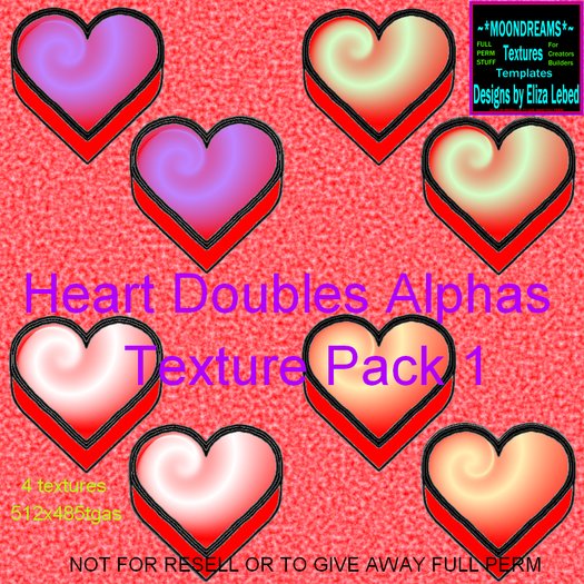Heart Double Alphas Pack 1