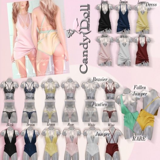 _CandyDoll_Nicki Collection Jumper Maitreya Black