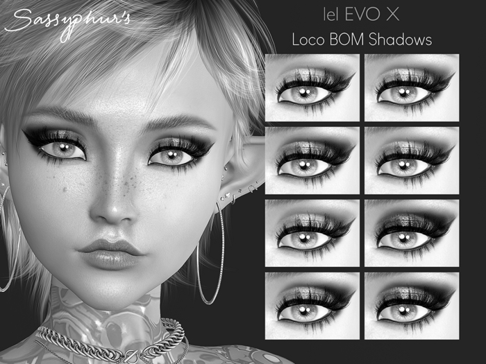 Sassyphur's Demo for LEL Evo X & AK ADVX Loco BOM Shadow & Lashes