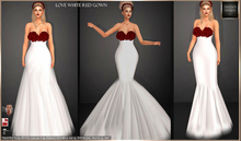 SAS - Love WhiteRed Gown (MB) 