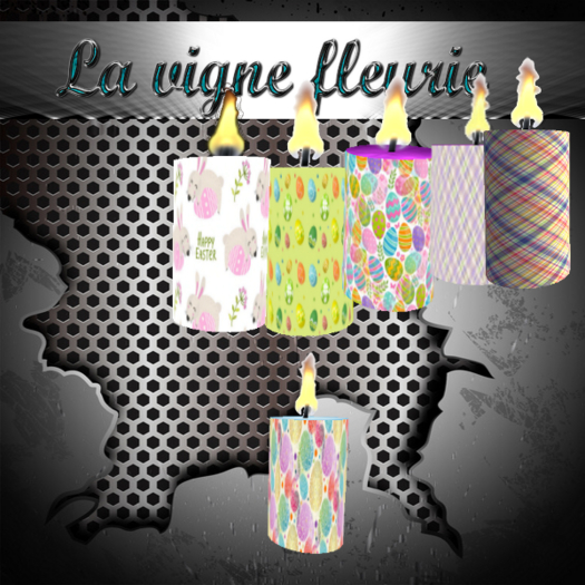Easter Egg Candle 2