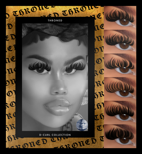 [THRONED] D-Curl Lash FATPACK // GENUS