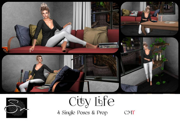 **SN~ City Life Prop & Poses