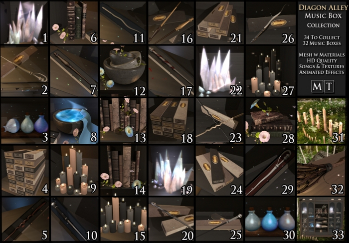 3rd Eye_ Diagon Alley 16 ( Wand Displayed ) RARE