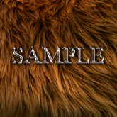 Zoy Texture [ Fur Shag Brown 5 ]