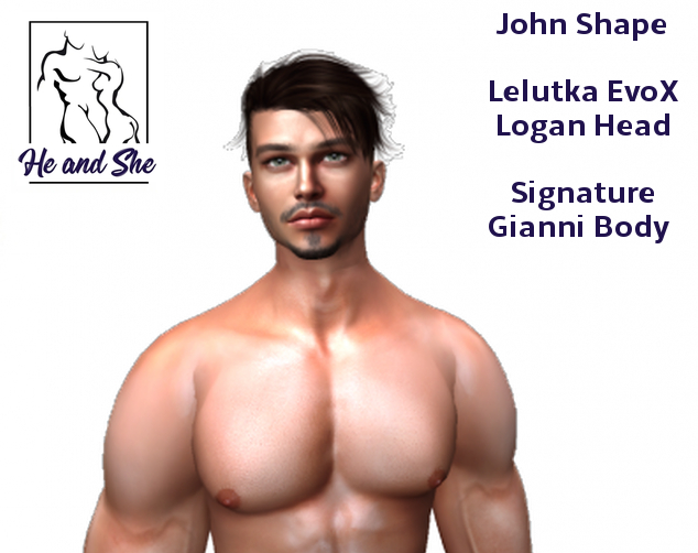 John Shape For LeLutka EvoX LOGAN Head 3.1 and Signature Gianni Body**** Special Promotional Sale Price Promo only 99L *