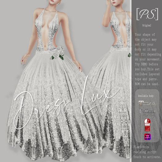 *~PS~* luxdress<Silver>