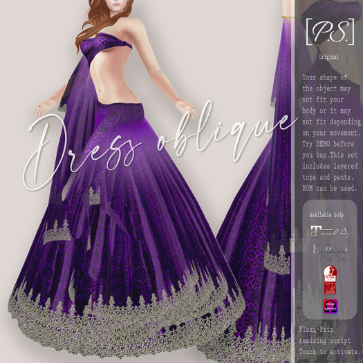 *~PS~* dress Oblique<D>