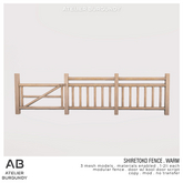 Atelier Burgundy . Shiretoko Fence . Warm *ADD*