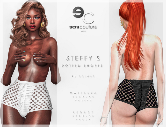 Ecru Couture - Steffy Shorts FATPACK