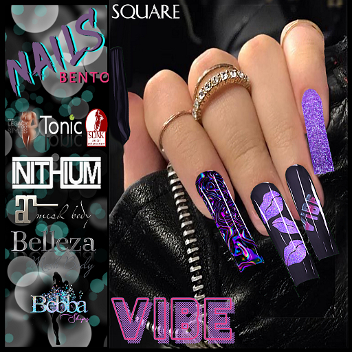::BEBBA:: Vibe Nails Square