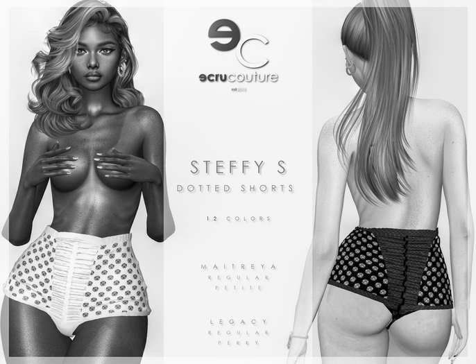 Ecru Couture - Steffy Shorts DEMO