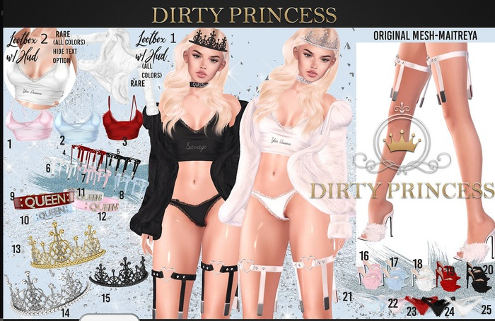 Dirty Princess - Yas Queen Garters #7