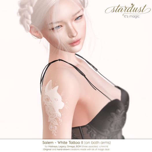 Stardust - Salem II - White Tattoo