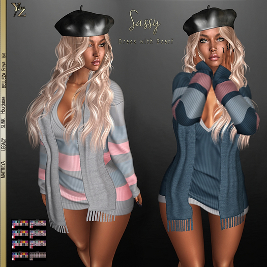 .:-->> YELIZ <<--:.  *SASSY* - HUD -