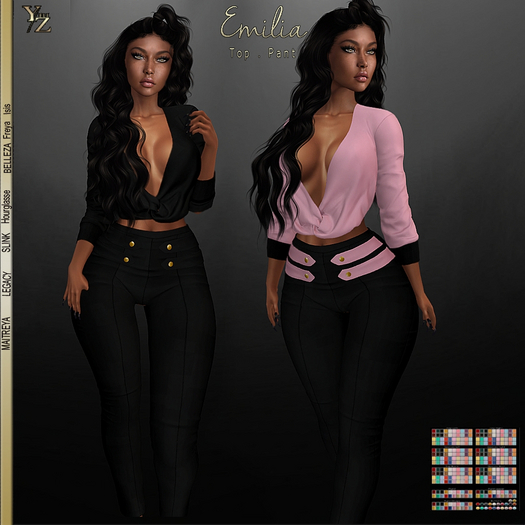 .:-->> YELIZ <<--:.  *Emilia-Set* - HUD -