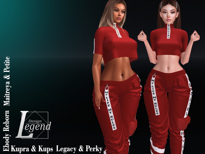 1641 ~LEGEND~ PANTS *MY LIFE MY RULES* - 4