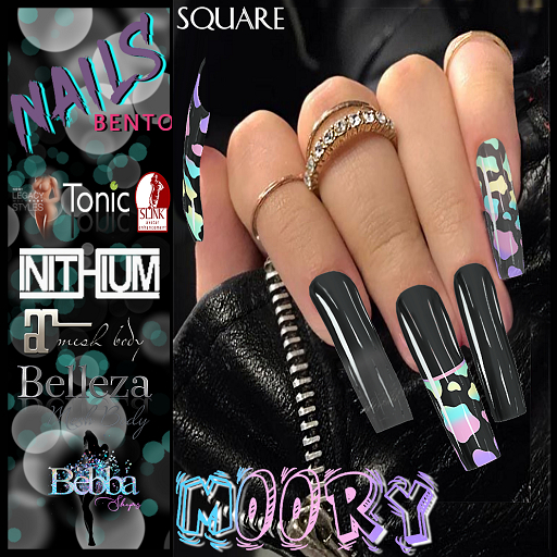 ::BEBBA:: Moory Nails Square