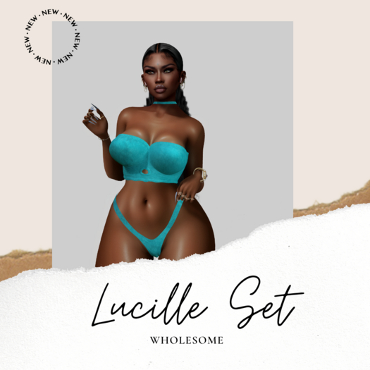_Wls_ Lucille Set - Turquoise