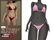Klubb - "Butterfly" Bikini Set Lavender