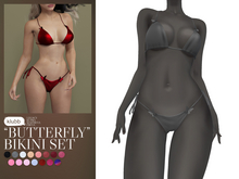 Klubb - "Butterfly" Bikini Set Smoke