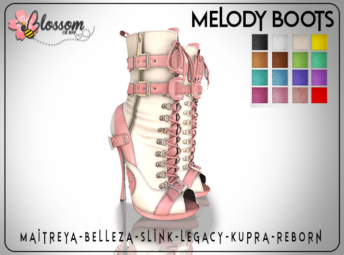 ::BLOSSOM: Melody Boots [FATPACK]