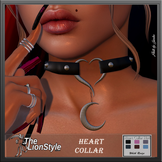[Lion Style]Heart Collar 