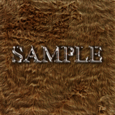 Zoy Texture [ Fur Shag Brown 7 ]